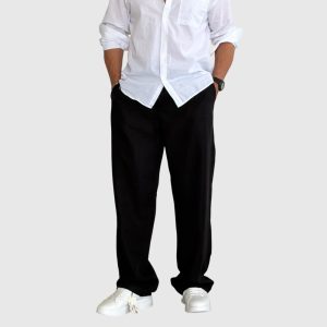 شلوار لینن کمرکش Giesto