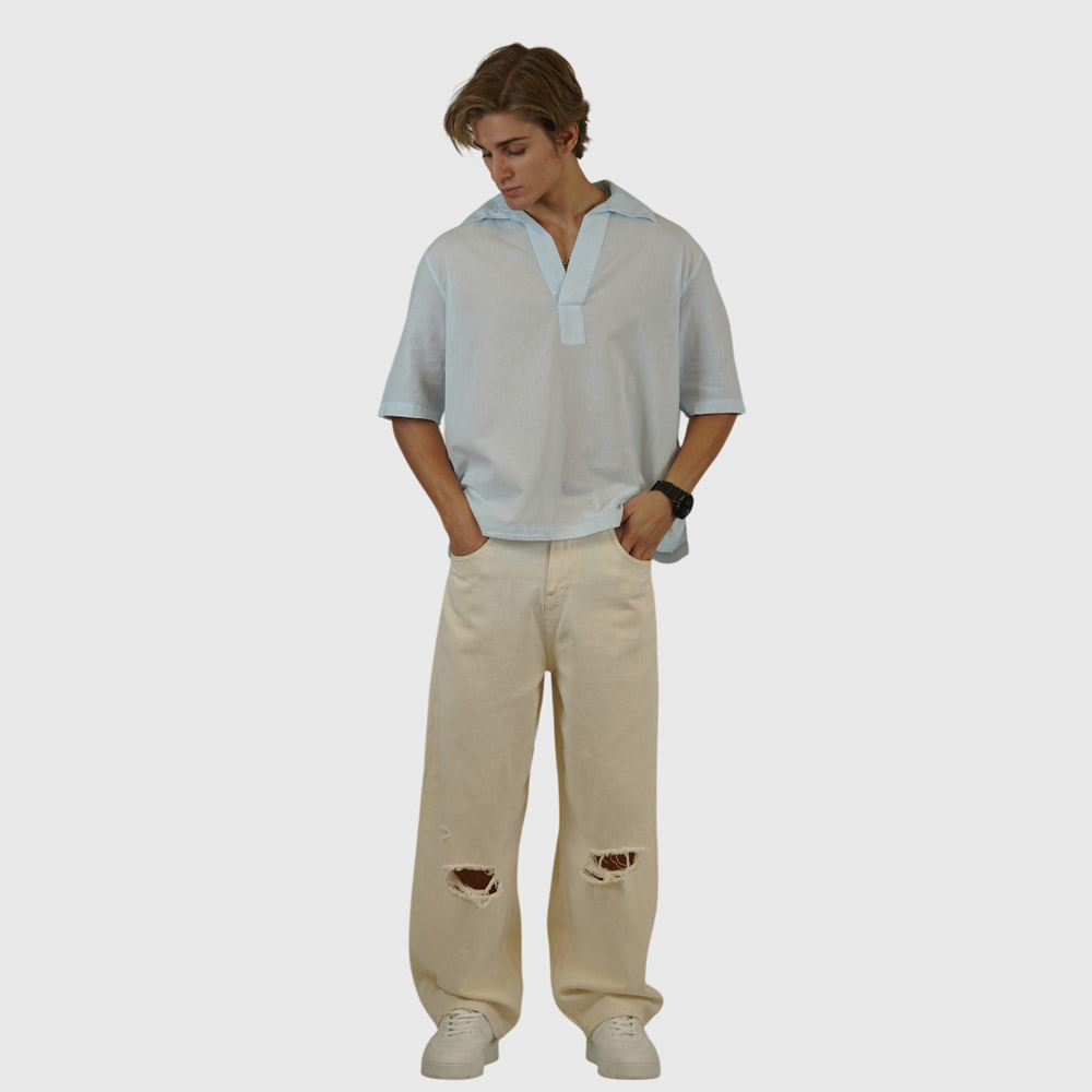 تیشرت یقه 7 نخی Giesto - Image 7
